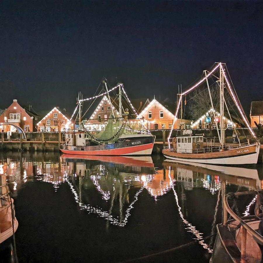 Ferienglueck An Der Nordsee Buche Deine Erdgeschoss-Ferienwohnung Mit Kamin Terrasse Und Eingezaeuntem Garten Fuer Unvergessliche Auszeiten Altfunnixsiel Kültér fotó